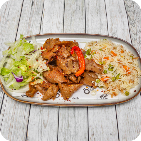 Stir Fry Harissa Doner